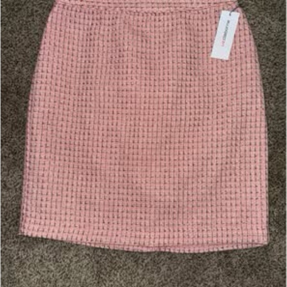 Liz Claiborne Pink Textured Mini Skirt